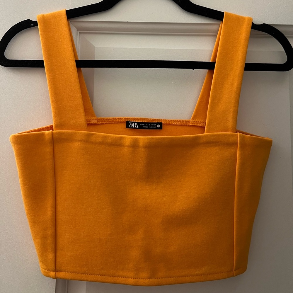 Orange Zara tank - never worn!